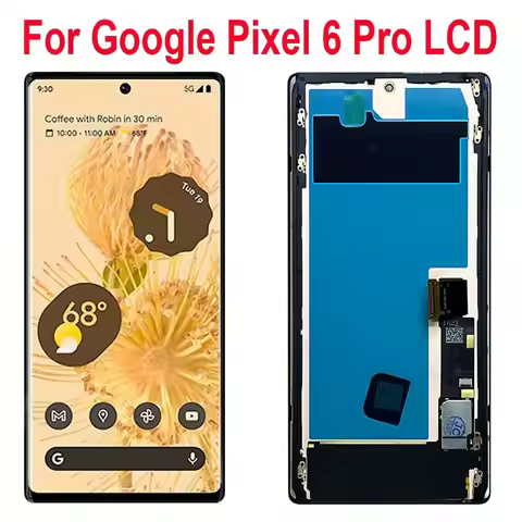 AMOLED For Google Pixel 6 Pro Lcd Display Digital Assembly Touch For Google Pixel 6 Pro Screen Repla