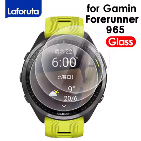 Screen Protector Tempered Glass For Garmin Forerunner 965 Protective Glass Film For Garmin 55 265 64