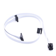 White PSU PERIPHERAL&SATA 6PIN to 3* sata port Power supply Cable for Corsair Modular CX650F RGB/RM5