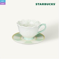 [Starbucks] 22 Spring FG light green mug&amp;saucer 237ml