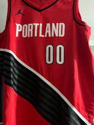 Carmelo Anthony Portland blazers statement swingman NBA jersey #00