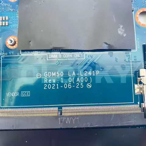 LA-L241P Laptop Motherboard For Dell Inspiron 15 3511 Vostro 15 3510 Mainboard I3-1115G4 I5-1135G7 I