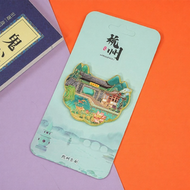Magnetic Fridge Magnet with Hangzhou Sights Design