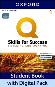 Bundanjai (หนังสือ) Q Skills for Success 3rd ED 1 Listening and Speaking Student Book with Digital P