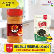 Cabe Bubuk Super Pedas / Bubuk Cabe Pedas / Bubuk Cabe Extra Hot 50g