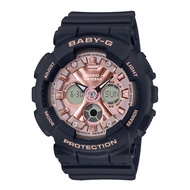 Casio Baby-G Analog Digital Black Pink Women's Watch BA-130-1A4DR