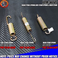 XRM/WAVE BRAKE PEDAL SPRING, SIDE STAND SPRING &MAIN STAND SPRING (ES001AXR / ES002AXW / ES003AX)