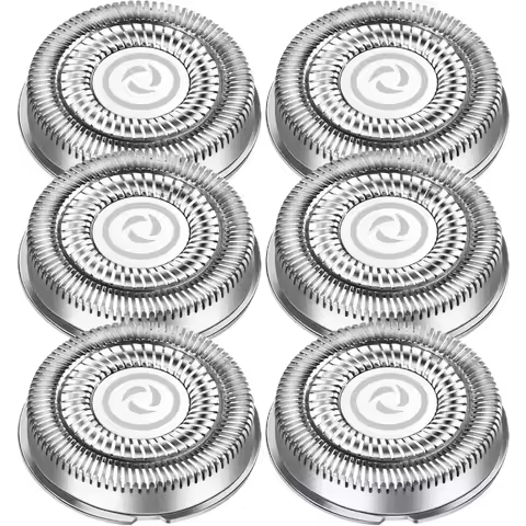 2025 New 3/6PCS Replacement Shaver Heads for Series 1000, 2000, 3000, 5000 AT7xx/AT8xx/PT7xx/PT8xx
