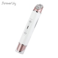 foreverlily ที่นวดใบหน้าRF & EMS ความถี่ของปากกาความงามด้วยคลื่นวิทยุ LED กำจัดริ้วรอย