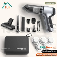 SUITU Wireless Brushless Motor Vacuum Blower Cleaner Portable Mini Handheld Blow Dust Vaccum For Car