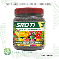 Pupuk Organik Slow Release SROTI G8 - Cocok Untuk Semua Jenis Tanaman - Slow Release Bio Fertilizer