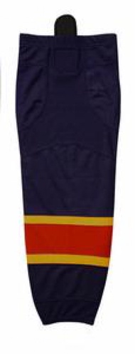 Stripe ice hockey socks for team 100 polyester professional hockey socks