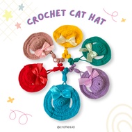 CROCHET CAT BUCKET HAT