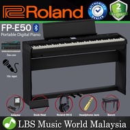 Roland FP-E50 88 Keys Portable Digital Piano with SuperNATURAL Keyboard and Bluetooth (FPE50 FP E50)