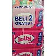 AM [1 PACK 3 PCS] JOLLY TISSUE 180 SHEETS 2 PLY JOLLY 180s MULTIPURPOSE FACIAL TISSUE/