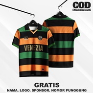 Jersey Retro Venezia vintage krah v nek Can Be custom