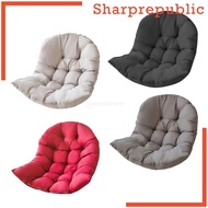 [Sharprepublic] Egg Chair Outdoor Hammock Seat Cushion, Swing Hanging Chair Cushion for Indoor Outdoor Lounge Camping Yard