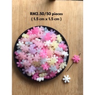RM2.50/50 keping  : BD-217 - Manik - Bead - 1.5 cm x 1.5 cm