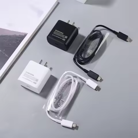 EP-TA845 Samsung 45W PD Super Fast Charger US/EU Power Adapter 1M 5A USB C To Type-C Cable For Galax