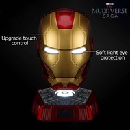 วิกผมหน้ากากเปิดและปิด5จาร์วิสชุดหูฟัง Iron Man ควบคุมด้วยเสียงใหม่