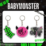 Babymonster Flash Keychain Acrylic Pendant Bag Accessories ASA Babymonster Merchandise