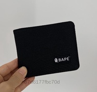 Bape Camo Ví Ngắn Nam Nữ Gấp Túi Đựng Thẻ Vải Không Ví TF-Ais-VN