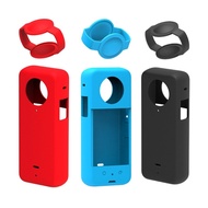 ซิลิโคนกันฝุ่นสำหรับเคสสำหรับ Insta360 ONE X3 Panoramic Action Came