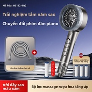 TAOSHI | Đầu Vòi Hoa Sen Áp Suất Cao Turbo Boost