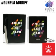 DSPIAE Model Paint Color Test Card Sheet CC-01