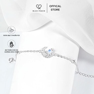Blue Peach LT Glitter Moon V2 LT666 Silver Bracelet