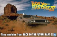 日本Aoshima 回到未來3 Time Machine BT-03 1/24 Back to the Future模型