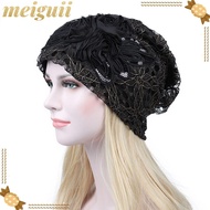 MEIGUII Dome hat Fashion Lace Floral Cancer Chemo Hat Turban