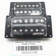 Wilkinson ปิ๊กอัพอัลนิโกกีตาร์ฮัมบัคเกอร์ปิ๊กอัพ4c ผลิตในประเทศเกาหลีป้องกันคอและสะพาน