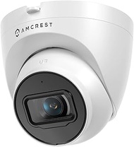 Amcrest 5MP Turret POE Camera, UltraHD Outdoor IP Camera POE with Mic/Audio, 5-Megapixel Security Su