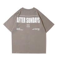 T-SHIRT | AMORA AMORA AMORA | GREY GREY | AFTERSUNDAYS