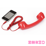 ZMKID โทรศัพท์ใหม่ล่าสุด,โทรศัพท์ป้องกันรังสีรับ3.5มม. โทรศัพท์มือถือย้อนยุคหูฟังไมโครโฟนไมโครโฟนสำหรับ IPhone Xiaomi Huawei