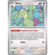 Pokemon TCG - DITTO 132/165 Theme Deck Exclusive - 151