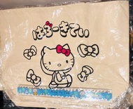全新特價特大 Sanrio Hello Kitty 麻佈帆船袋（約40cm)