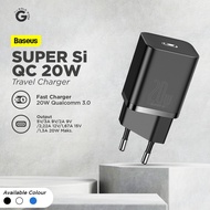 Baseus Kepala Charger Super Si Quick Charger 20W for iPhone