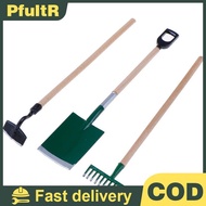 PfultR 3psc/Set Metal Garden Spade Rake Tools For Dolls House Miniatures Accessories