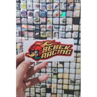 RACING DUCK printing sticker