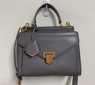 可換物 小ck CHARLES&amp;KEITH Grey 灰色 斜背包 肩背包 手提包 包包 兩用包 女生包包