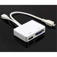 MHL to HDMI and VGA Splitter - Ref S0675