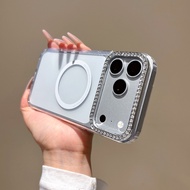 Fashion Phone Case Shining Lens Frame For Vivo X300 X200 X100 X80 Lite Pro Mini Ultra Y300 Y200 Y29 