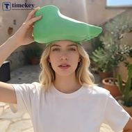 TIMEKEY 3D Printed Funny Palm Foot Sole Sized Sun Hat Hands Free Adjustable Summer Novelty Cap Creat