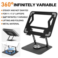 Upgraded 360° Rotating Laptop Stand Foldable Laptop Stand 360°Rotating Height Adjustable Tablet Stan