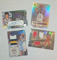 必睇內文$$ 超靚 Jamal Murray #/25 3-color JERSEY PATCH / Andrew Bogut #/750 Rookie AUTO on Card JERSEY / M