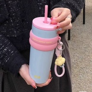 316 Stainless Steel Tumbler 710ml - Heat Resistant, Cold Resistant, Free Straw