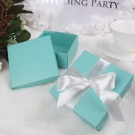 ☃ ☪ ◭ ♞,♘,♙6pcs Tiffany Blue Box Candy Box Party Loot Bags Kraft Box