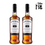 波摩 - 2 Bottles x Bowmore 12 Years Single Malt Whisky 700 ml